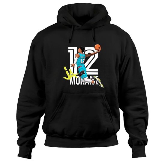 Ja Morant Hoodies, Fan Art Hoodies, Ja Morant Kids Hoodies, Youth Memphis Basketball Hoodies