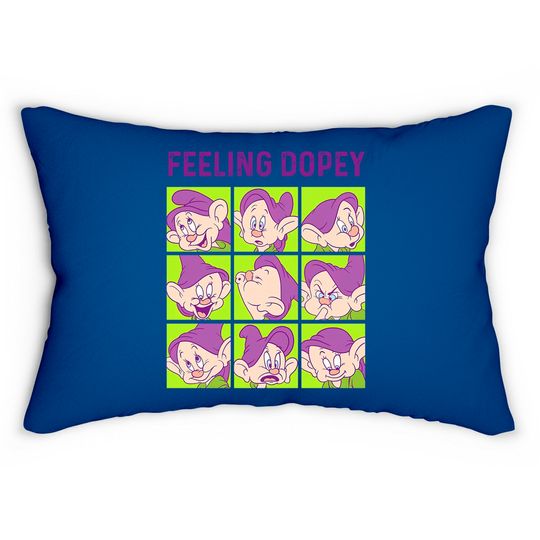 Disney Snow White And The Seven Dwarfs Feeling Dopey Box Up Lumbar Pillows, Dopey Dwarf, Disney Characters Lumbar Pillows