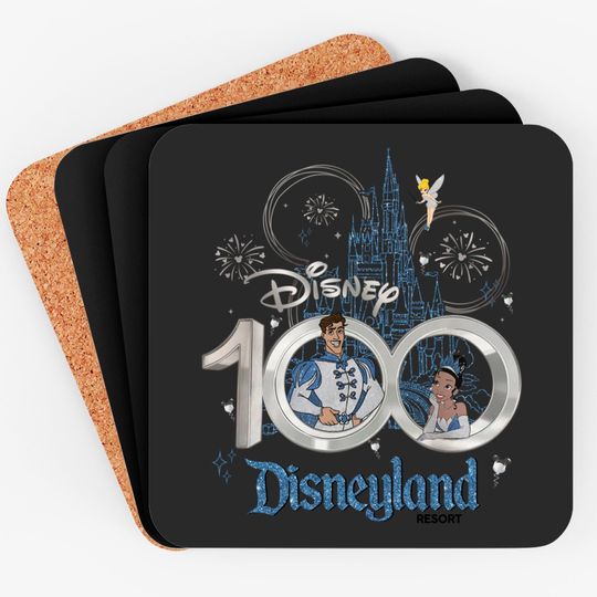 Princess Tiana And Prince Naveen Disney 100 Years Of Wonder Coasters