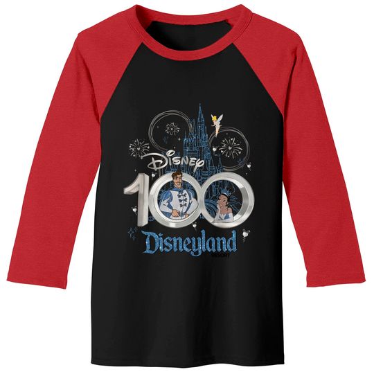Princess Tiana And Prince Naveen Disney 100 Years Of Wonder Baseball Tees