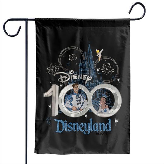 Princess Tiana And Prince Naveen Disney 100 Years Of Wonder Garden Flags