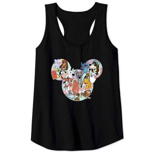 Disney Dogs Tank Tops| Disney Tank Tops|  Magic Kingdom Tank Tops