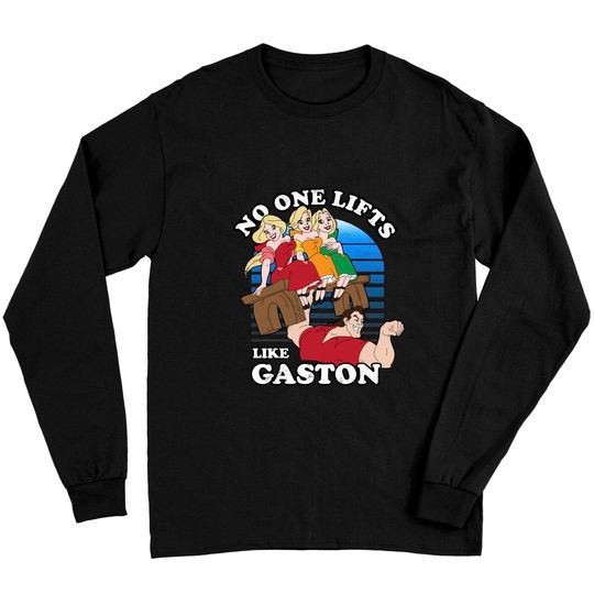 No One Lifts Like Gaston Sweatshirt / Disney Villains Long Sleeves