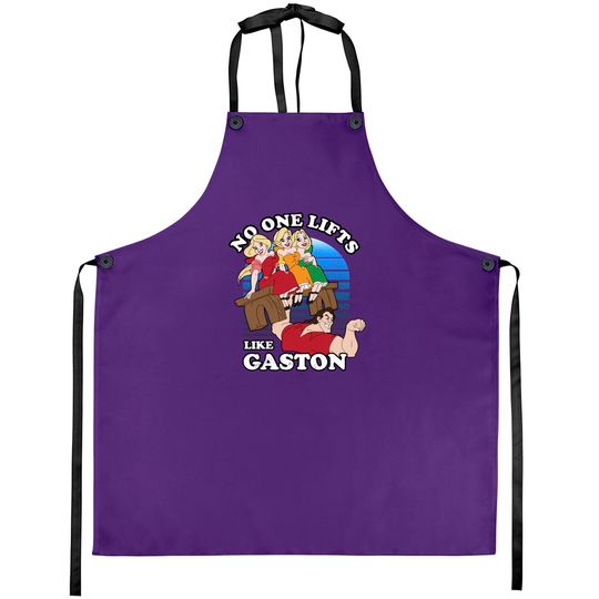 No One Lifts Like Gaston Sweatshirt / Disney Villains Aprons