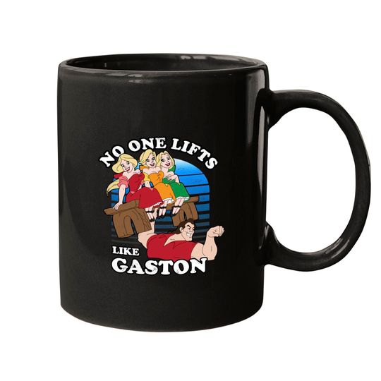 No One Lifts Like Gaston Sweatshirt / Disney Villains Mugs