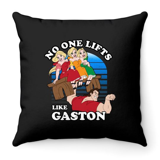 No One Lifts Like Gaston Sweatshirt / Disney Villains Throw Pillows