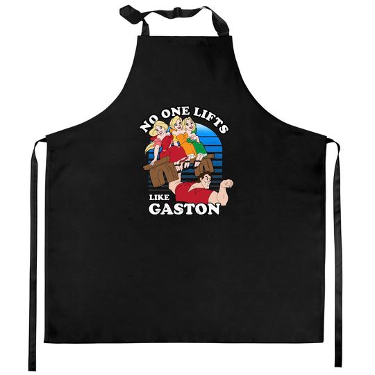 No One Lifts Like Gaston Sweatshirt / Disney Villains Kitchen Aprons