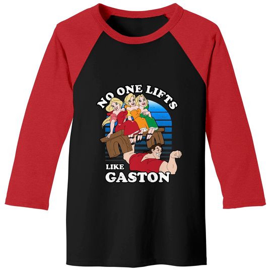 No One Lifts Like Gaston Sweatshirt / Disney Villains Baseball Tees