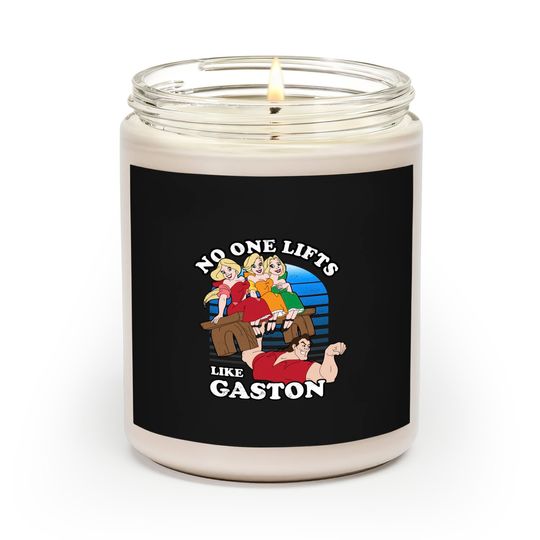 No One Lifts Like Gaston Sweatshirt / Disney Villains Scented Candles
