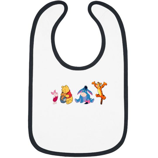 Disney Bibs, Winnie The Pooh Bibs, Disney Friends Bibs, Pooh Bibs, Tigger Bibs, Pooh Friends Bibs