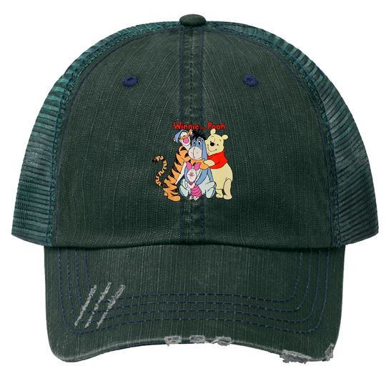 We Are Family- Winnie The Pooh Trucker Hats, Pooh And Fiends Disney Trucker Hats