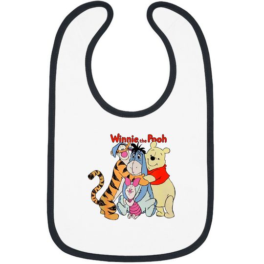 We Are Family- Winnie The Pooh Bibs, Pooh And Fiends Disney Bibs