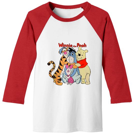 We Are Family- Winnie The Pooh Baseball Tees, Pooh And Fiends Disney Baseball Tees