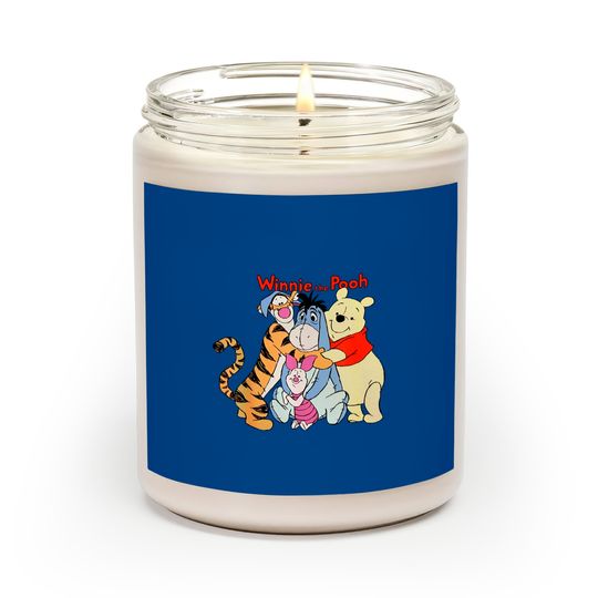 We Are Family- Winnie The Pooh Scented Candles, Pooh And Fiends Disney Scented Candles