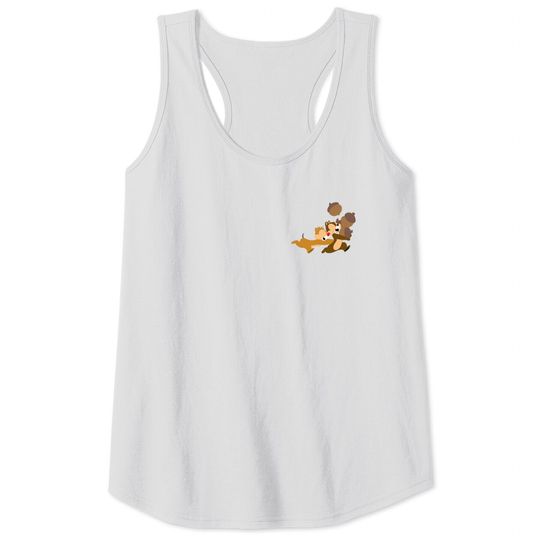 Chip And Dale Disneyland Tank Tops