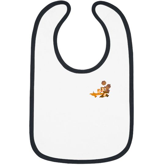 Chip And Dale Disneyland Bibs