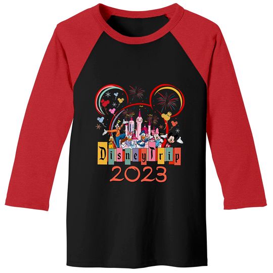 Disney Family Vacation Baseball Tees, Disney Trip 2023 Baseball Tees