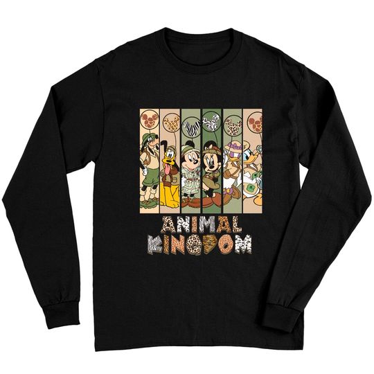 Disney Animal Kingdom Long Sleeves, Animal Kingdom Long Sleeves