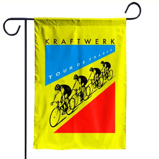 Kraftwerk Tour de France Music Meme Garden Flags