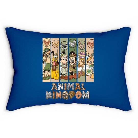 Disney Animal Kingdom Lumbar Pillows, Animal Kingdom Lumbar Pillows