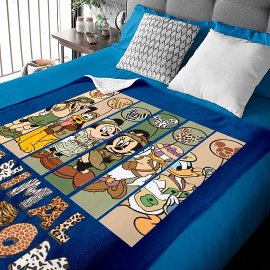 Disney Animal Kingdom Baby Blankets, Animal Kingdom Baby Blankets