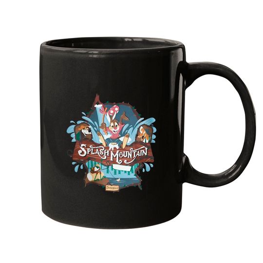 Splash Mountain Vintage Mugs, disney ride, Brer Rabbit