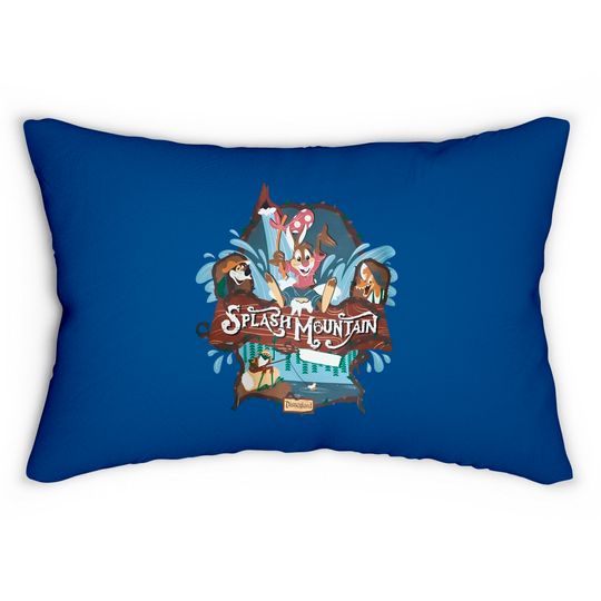 Splash Mountain Vintage Lumbar Pillows, disney ride, Brer Rabbit