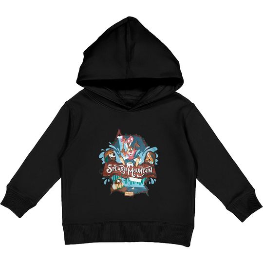 Splash Mountain Vintage Kids Pullover Hoodies, disney ride, Brer Rabbit