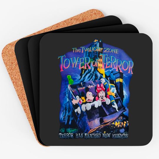 Disney The Twilight Zone Tower of Terror Coasters, Twilight Zone Disneyworld Coasters