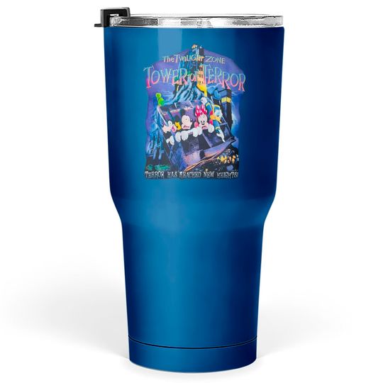Disney The Twilight Zone Tower of Terror Tumblers 30 oz, Twilight Zone Disneyworld Tumblers 30 oz