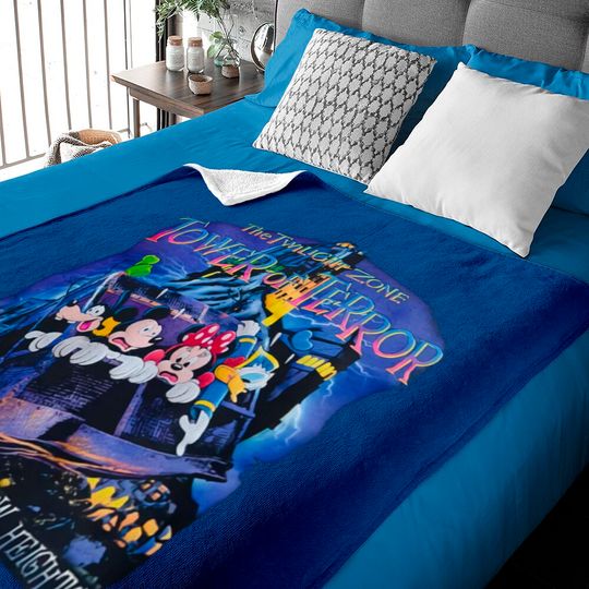 Disney The Twilight Zone Tower of Terror Baby Blankets, Twilight Zone Disneyworld Baby Blankets