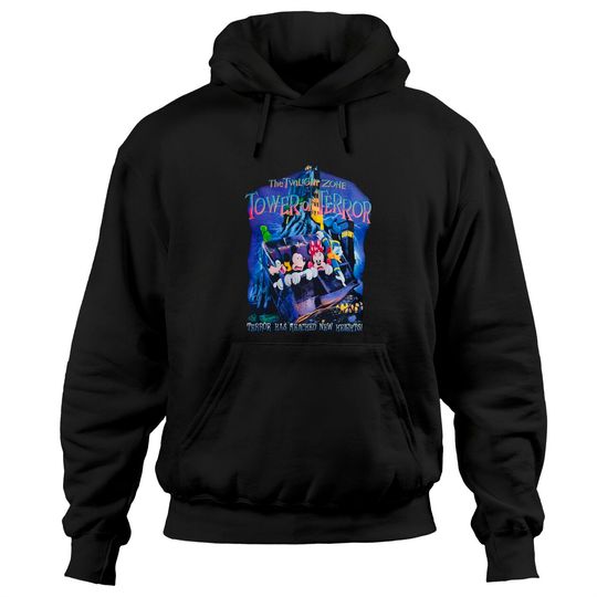 Disney The Twilight Zone Tower of Terror Hoodies, Twilight Zone Disneyworld Hoodies