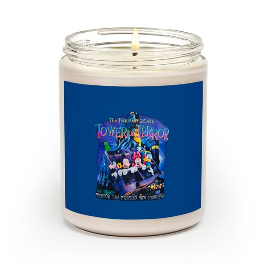 Disney The Twilight Zone Tower of Terror Scented Candles, Twilight Zone Disneyworld Scented Candles