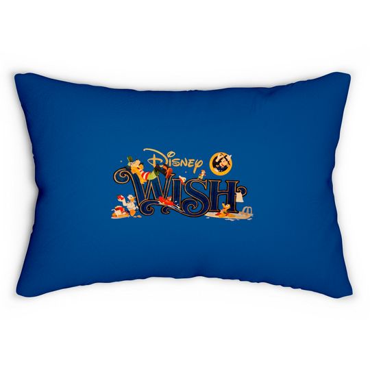 Disney Wish Cruise Lumbar Pillows, Cruise Lumbar Pillows , Disney cruise Lumbar Pillows, Cruise family Lumbar Pillows