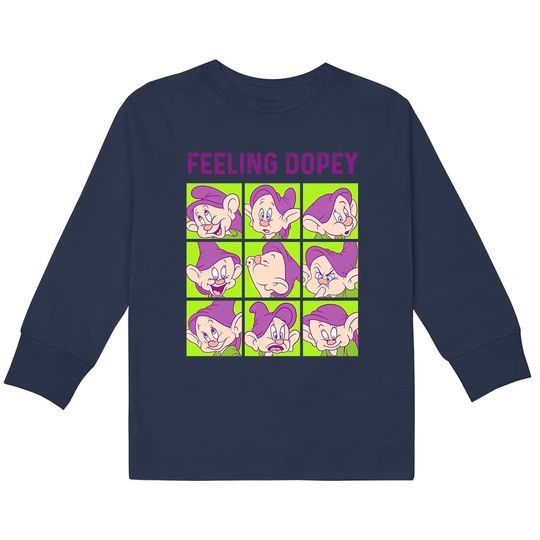 Disney Snow White And The Seven Dwarfs Feeling Dopey Box Up Kids Long Sleeve T-Kids Long Sleeve Kids Long Sleeve T-Kids Long Sleeve T-Shirts, Dopey Dwarf, Disney Characters Kids Long Sleeve Kids Long Sleeve T-Kids Long Sleeve T-Shirts