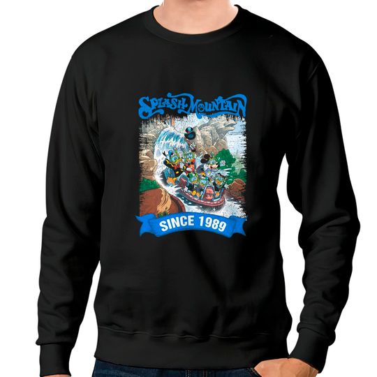 Disney Splash Mountain Vintage Sweatshirts, Splash Mountain Sweatshirts
