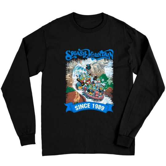 Disney Splash Mountain Vintage Long Sleeves, Splash Mountain Long Sleeves