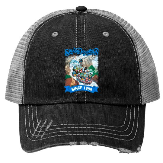 Disney Splash Mountain Vintage Trucker Hats, Splash Mountain Trucker Hats