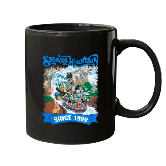 Disney Splash Mountain Vintage Mugs, Splash Mountain Mugs