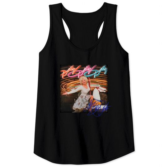 Dolly Parton Tank Tops, Vintage Dolly Parton Tank Tops, Western Country Music Tank Tops