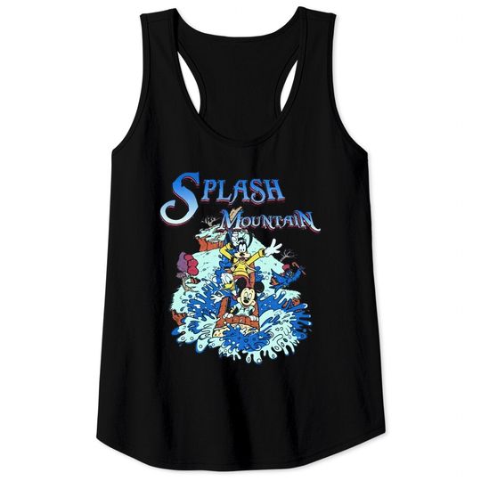 Retro Disney Splash Mountain Tank Tops, Disney Splash Mountain Family Matching Tank Tops, Disney Discovies Tank Tops