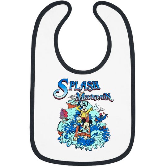 Retro Disney Splash Mountain Bibs, Disney Splash Mountain Family Matching Bibs, Disney Discovies Bibs