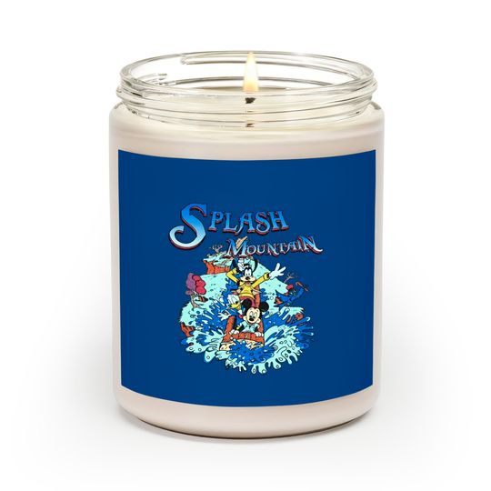 Retro Disney Splash Mountain Scented Candles, Disney Splash Mountain Family Matching Scented Candles, Disney Discovies Scented Candles