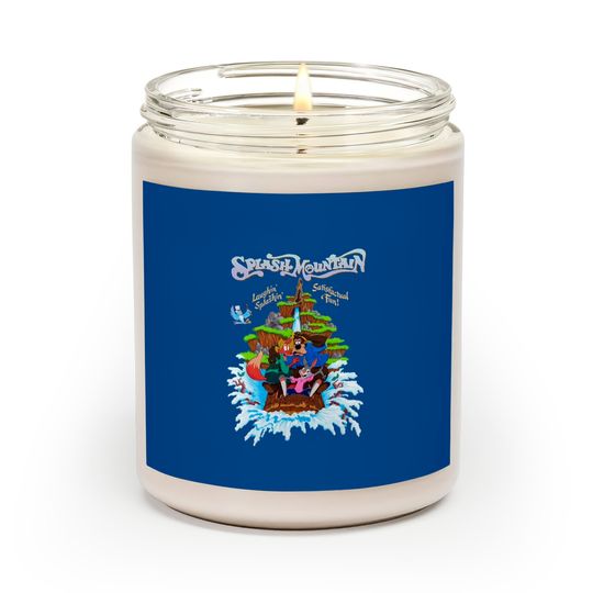 Splash Mountain Vintage Scented Candles, Brer Bear, Brer Fox And Brer Rabbit, Disneyland Scented Candles