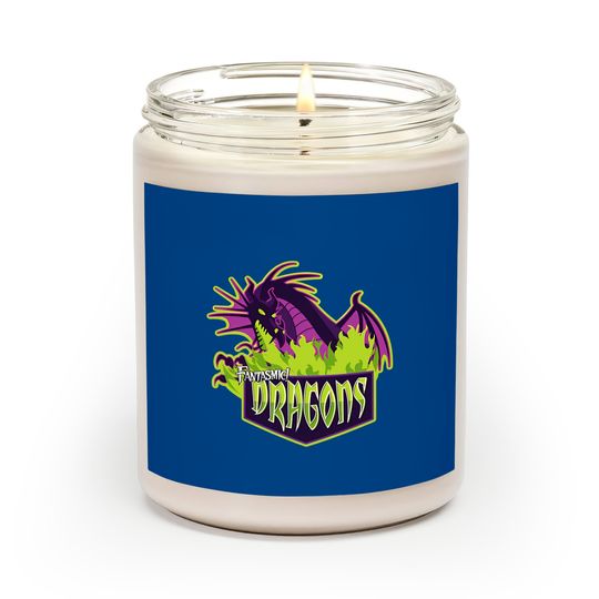 Disney Maleficent Fantasmic Dragon Scented Candles / Disney Villains Scented Candles