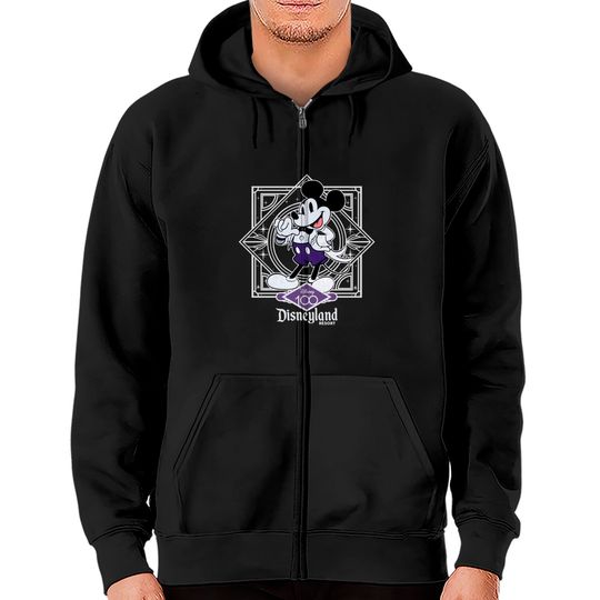 Comfort Colors Disney Mickey 100 Years Zip Hoodies, Disneyland Resort Zip Hoodies