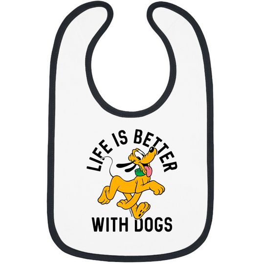 Disney Pluto Life Is Better With Dogs, Mickey And Friends, Disneyland Family Trip Vacation Gift