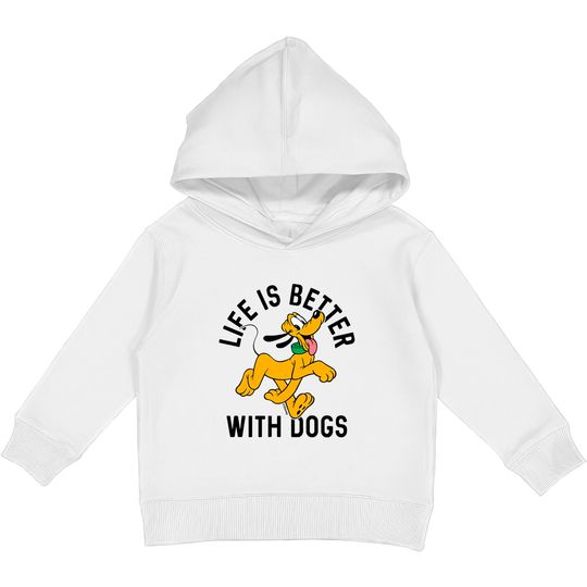 Disney Pluto Life Is Better With Dogs, Mickey And Friends, Disneyland Family Trip Vacation Gift