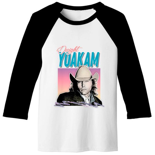 Dwight Yoakam Signature Baseball Tees