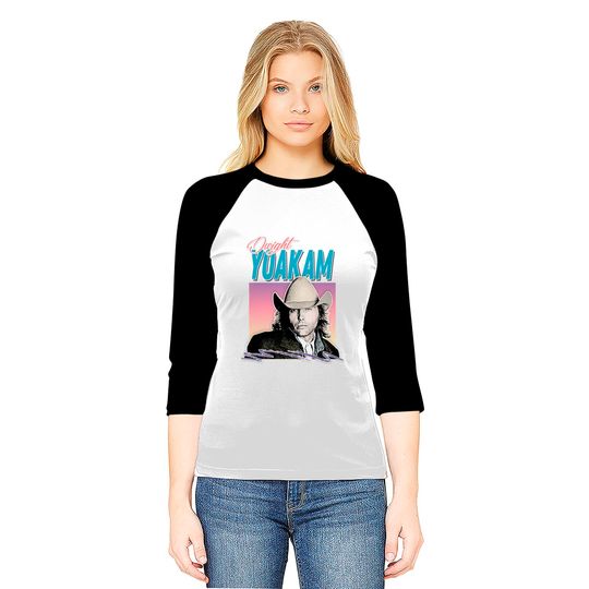 Dwight Yoakam Signature Baseball Tees